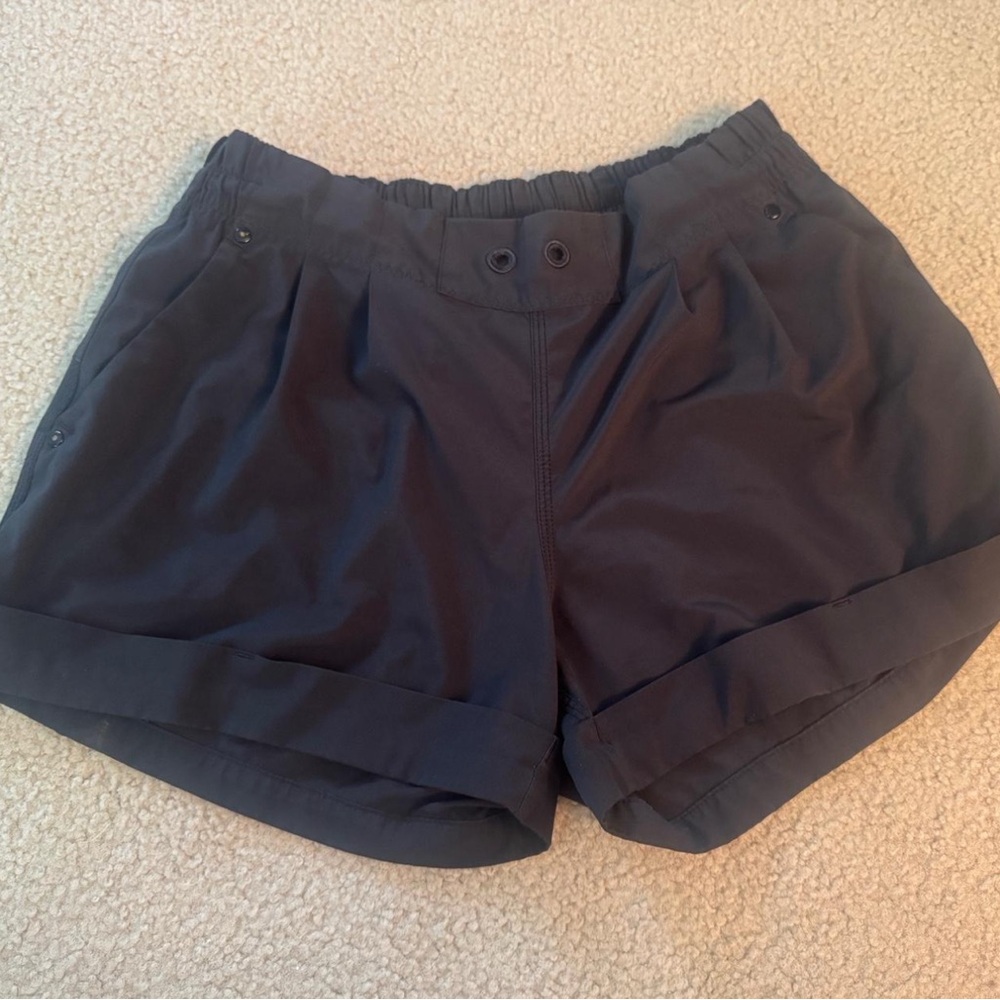 Women's Black Casual Shorts
